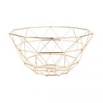 Fructieră PT LIVING Diamond, ⌀ 30 cm, auriu