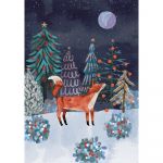 Felicitări 5 buc. cu model de Crăciun Lodestar – Roger la Borde