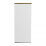 Comodă cu 3 rafturi Tenzo Dot, înălțime 95 cm, alb