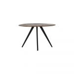 Masă de dining în culoare naturală rotundă cu blat din lemn de acacia ø 120 cm Mimoso – Light & Living