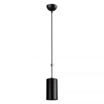 Lustră Squid Lighting Geo, lungime 124 cm, negru