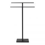 Suport pentru prosoape metalic Blomus, înălțime 86 cm, negru