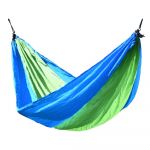 Hamac Cattara Nylon, 275 x 137 cm, verde-albastru