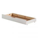 Sertar depozitare pentru pat Jumper Vipack White, lățime 130 cm, alb