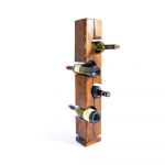 Suport pentru sticle de vin cu aspect de lemn de nuc Wiholder – Kalune Design