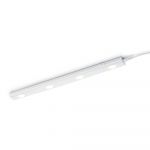 Aplică de perete albă LED (lungime 55 cm) Aragon – Trio