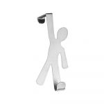 Cârlig suspendat pentru ușă Wenko Hook Boy, argintiu