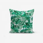 Față de pernă cu amestec din bumbac Minimalist Cushion Covers Mint Green Kavanice, 45 x 45 cm