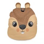 Fotoliu sac pentru copii Folkifreckles Ardilla