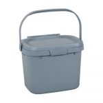 Recipient pentru deșeuri compostabile din plastic reciclat Addis Eco Range, gri