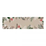 Napron de masă din bumbac 40x140 cm cu model de Crăciun Frosted Branches – Butter Kings