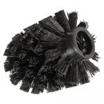 Cap rezervă pentru peria de toaletă Wenko, ø 7,5 cm, negru