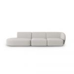 Canapea gri deschis 302 cm Shane – Micadoni Home
