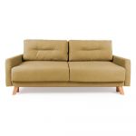 Canapea extensibilă Bonami Selection Pop, galben