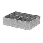 Organizator pentru baie Compactor Stan, 32 x 25 cm, gri