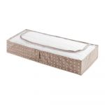 Cutie mică pentru depozitare Compactor Dots, 46 x 107 cm, bej
