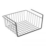 Coș de agățat pentru raft bucătărie Metaltex, lungime 30 cm, negru