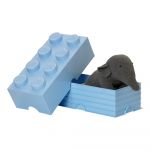 Cutie de depozitare LEGO®, albastru deschis