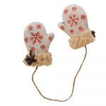 Mănuși decorative suspendate Antic Line Natural