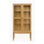 Vitrină cu aspect de lemn de stejar Woodman AbbeyWood