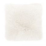 Pernă Tiseco Home Studio Sheepskin, 45 x 45 cm, alb