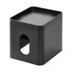 Cutie pentru șervețele iDesign Cade, negru