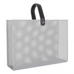 Suport pentru reviste din metal PT LIVING Perky, gri