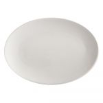 Farfurie din porțelan Maxwell & Williams Basic, 35 x 25 cm, alb