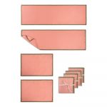 Set naproane, suporturi pentru farfurii, șervețele 8 buc. Wavy – Really Nice Things