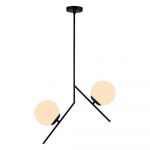 Lustră Squid Lighting Diagonal, înălțime 74 cm, negru
