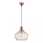Lustră arămie cu abajur din metal ø 27 cm Mezopotamya – Opviq lights