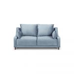 Canapea Mazzini Sofas Freesia, albastru deschis, 150 cm