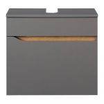 Dulap gri sub chiuvetă 60x53 cm Set 357 - Pelipal