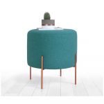 Taburet albastru Copper – Artie
