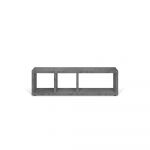 Comodă TV cu aspect de beton TemaHome Berlin, 150x45 cm