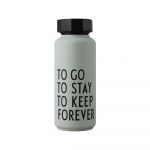 Sticlă termos Design Letters Forever, 500 ml, verde deschis