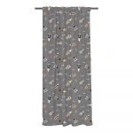 Draperie gri pentru copii 250x110 cm Cosmos - Butter Kings