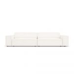 Canapea bej cu tapițerie bouclé 204 cm Jodie – Micadoni Home
