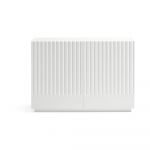 Comodă albă joasă 100x70 cm Doric – Teulat