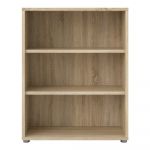 Bibliotecă modulară cu aspect de lemn de stejar 89x113 cm Prima – Tvilum