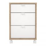 Dulap alb/cu aspect de lemn de stejar 41x61 cm Sign – Tvilum