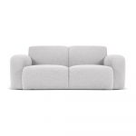 Canapea gri deschis cu tapițerie din stofă bouclé 170 cm Molino – Micadoni Home