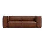 Canapea maro coniac cu tapițerie din piele 212 cm Madame – Windsor & Co Sofas