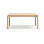 Masă de dining extensibilă în decor frasin 160x100 cm Atlas - Teulat