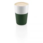 Căni albe/verde 2 buc. din porțelan 350 ml – Eva Solo