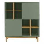 Bibliotecă verde 118x138 cm Color Living – Tom Tailor