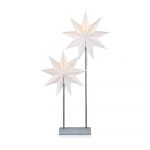 Decorațiune luminoasă albă cu model de Crăciun Duva – Markslöjd