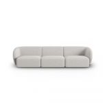 Canapea gri deschis 259 cm Shane – Micadoni Home