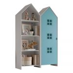 Șifonier de copii alb/albastru deschis 115x171,5 cm CASAMI BRUGES – Vipack