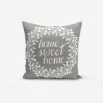 Față de pernă cu amestec din bumbac Minimalist Cushion Covers Sweet Home, 45 x 45 cm